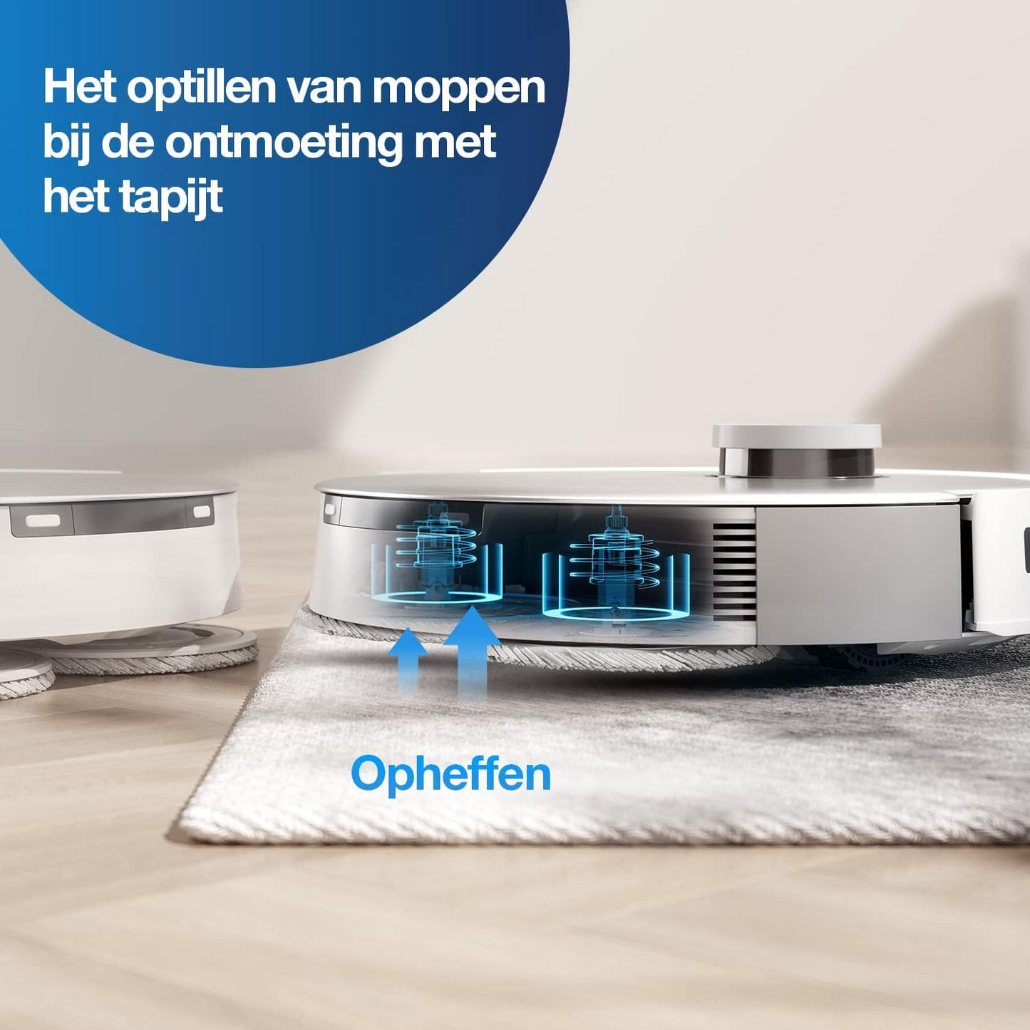 Oveon® -  T10 PLUS Robotstofzuiger en Mop Combo